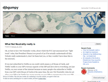 Tablet Screenshot of djbgumpy.wordpress.com