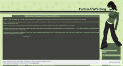 Desktop Screenshot of funfreshflirt.wordpress.com