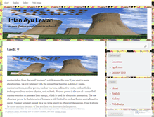 Tablet Screenshot of lestariintan.wordpress.com