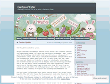 Tablet Screenshot of gardenofeatin.wordpress.com