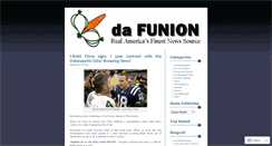 Desktop Screenshot of dafunion.wordpress.com