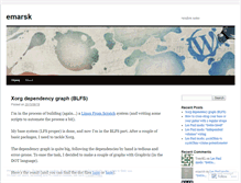 Tablet Screenshot of emarsk.wordpress.com