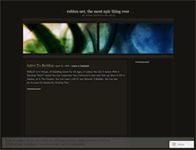 Tablet Screenshot of epic1blood.wordpress.com