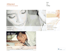 Tablet Screenshot of 28thproject.wordpress.com