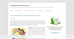 Desktop Screenshot of obatbebasasamurat.wordpress.com