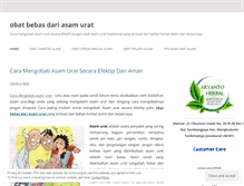 Tablet Screenshot of obatbebasasamurat.wordpress.com
