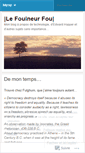 Mobile Screenshot of lefouineurfou.wordpress.com