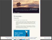 Tablet Screenshot of lefouineurfou.wordpress.com