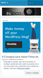Mobile Screenshot of infococreativa.wordpress.com