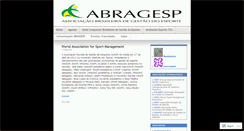 Desktop Screenshot of abragesp.wordpress.com