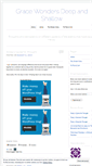 Mobile Screenshot of gracewonders.wordpress.com
