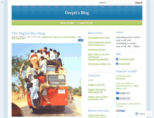 Tablet Screenshot of deeptidewan.wordpress.com