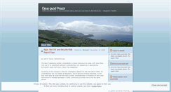 Desktop Screenshot of michaelmondragon.wordpress.com