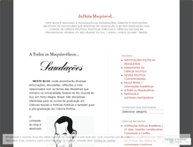 Tablet Screenshot of jadiziamaquiavel.wordpress.com