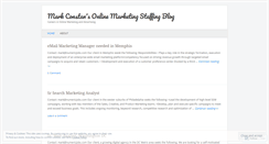 Desktop Screenshot of markconstan.wordpress.com