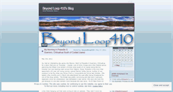 Desktop Screenshot of beyondloop410.wordpress.com