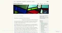 Desktop Screenshot of mariamassone.wordpress.com