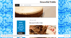 Desktop Screenshot of gracefultable.wordpress.com