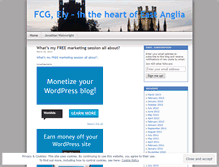 Tablet Screenshot of fcgconsultancy.wordpress.com