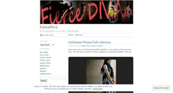 Desktop Screenshot of fiercediva.wordpress.com