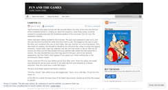 Desktop Screenshot of funandthegames.wordpress.com