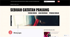 Desktop Screenshot of desitahana.wordpress.com