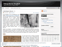 Tablet Screenshot of paleografia.wordpress.com