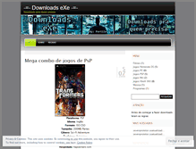 Tablet Screenshot of downloadsexe.wordpress.com