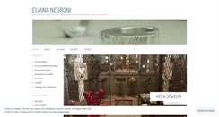 Desktop Screenshot of eliananegroni.wordpress.com