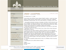 Tablet Screenshot of hccphithetakappa.wordpress.com