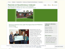 Tablet Screenshot of friendsofgrappenhalllibrary.wordpress.com