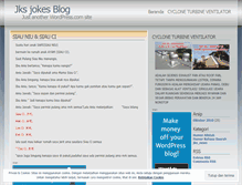 Tablet Screenshot of jksjokes.wordpress.com