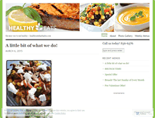 Tablet Screenshot of healthyeatsbarbados.wordpress.com