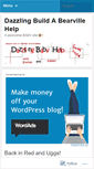 Mobile Screenshot of dazzlingbearvillehelp.wordpress.com