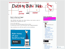 Tablet Screenshot of dazzlingbearvillehelp.wordpress.com
