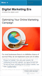 Mobile Screenshot of digitalmarketingera.wordpress.com