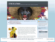 Tablet Screenshot of elpaisdelapapaya.wordpress.com