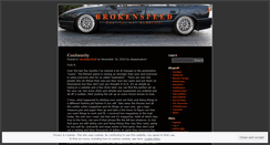 Desktop Screenshot of brokenspeed.wordpress.com
