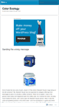 Mobile Screenshot of colorecology.wordpress.com