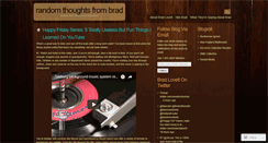 Desktop Screenshot of bradlovettsblog.wordpress.com