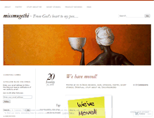 Tablet Screenshot of missmugethi.wordpress.com