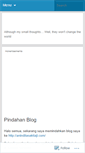 Mobile Screenshot of aninditablog.wordpress.com