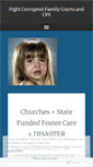 Mobile Screenshot of fightcorruptedfamilycourtsandcps.wordpress.com