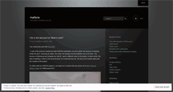Desktop Screenshot of mafana.wordpress.com