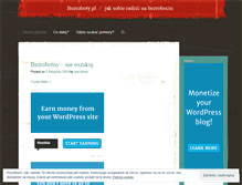 Tablet Screenshot of bezroboty.wordpress.com