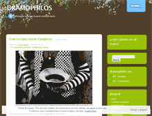 Tablet Screenshot of dramophilos.wordpress.com