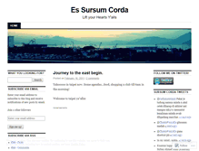 Tablet Screenshot of essursumcorda.wordpress.com