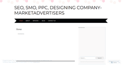 Desktop Screenshot of marketadvertisers.wordpress.com