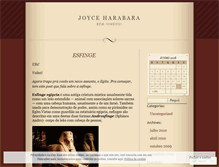 Tablet Screenshot of joyceharabara.wordpress.com