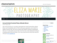 Tablet Screenshot of elizamariephoto.wordpress.com